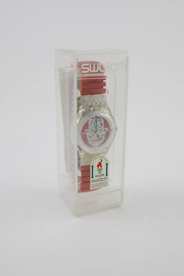 Reloj de mano inteligente flexible de los Juegos Olímpicos del Centenario de Atlanta 1996 caja sin abrir Foto 1 de 4