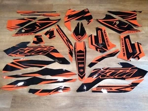 KIT GRÁFICOS KTM EXCF SX XC 125 200 250 300 350 450 500 525 530 2013 - 2015 - Imagen 1 de 5