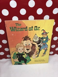 Vintage 1982 Scholastic PB Book The Wizard Of Oz Color Photos - Imagen 1 de 12