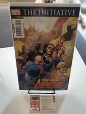 The New Avengers #28 vs Mighty Avengers The Initiative Marvel Comics 2007