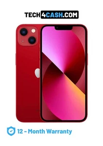 Apple iPhone 14 128GB Red (Unlocked) Apple Warranty-Excellent Condition - Afbeelding 1 van 10