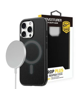 Hybrid Beatles Shockproof Case Cover with Magnetic Ring for iPhone 16 Pro Max - Picture 1 of 6