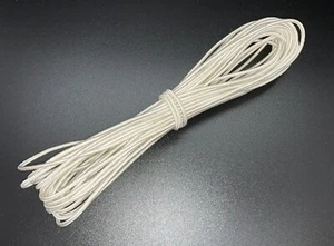 Shock Cord Bungee White 2mm 10 Yards - Picture 1 of 5