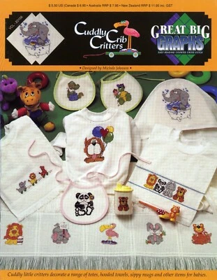 True Colors International (Great Big Graphs) VCL-20106 - Cuddle Crib Critters - Image 1 of 2