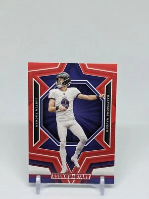 2023 ROOKIES & STARS🔥JUSTIN TUCKER🔥RARE RED FOIL🔥MINT?!🔥#7🔥📈 - Image 1 of 2