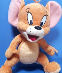"Juguete de peluche suave de peluche juguete de peluche de 7" de Tom y Jerry dibujos animados de Jerry Mouse" - Imagen 1 de 5
