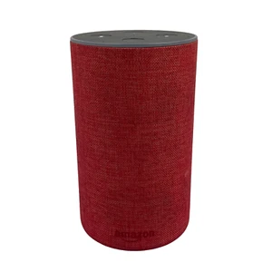 Amazon Echo 2nd Generation Red Smart Speaker W/Alexa Pre-owned - Picture 1 of 7