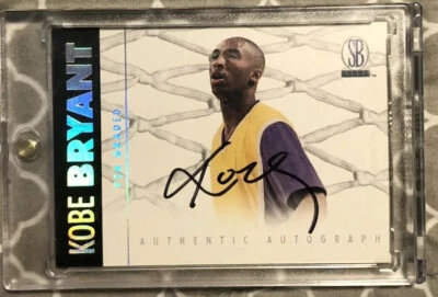 Kobe Bryant 1997 Score Board Authentic Autograph Card - Signed Auto Rookie - Image 1 of 2