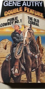 Gene Autry Double Feature. Brand New Sealed Vhs - Picture 1 of 2