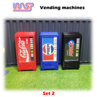 Slot Car Scenery Drink Vending Machine Set of 3 1:32 Scale WASP