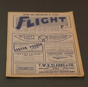 Rare FLIGHT No. 56 January 22nd 1910 Vol. II. (First Aero Weekly in the World) - Picture 1 of 4