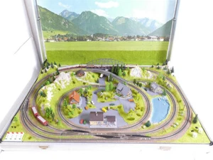 🇩🇪 Märklin mini club Spur Z..Noch Kofferanlage "Tessin" mit 2 Zügen - Bild 1 von 19