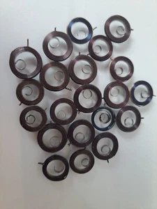 21 muelles de reloj para relojes de bolsillo, muelles de tracción, accesorios de relojero / piezas de repuesto - Imagen 1 de 4