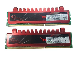 4GB(2GBx2) G.Skill Ripjaws PC3-12800 Non-ECC DDR3 RAM F3-12800CL9D-4GBRL - Picture 1 of 1