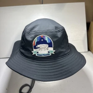 Unisex Under Armour Bucket Hat One Size Fits All ‘Head North’ Polar Bear Gray - Picture 1 of 9