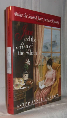 Stephanie Barron JANE & THE MAN OF THE CLOTH First edition Jane Austen Mystery - Image 1 of 2