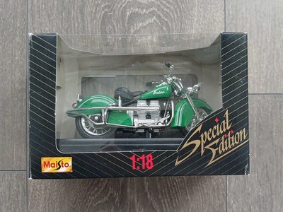 Indian four motorcycle 1:18 model special edition MAISTO #39314 - Image 1 of 4