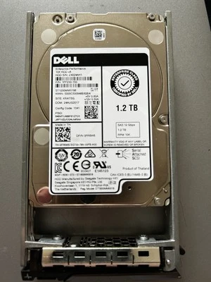 Dell EqualLogic 1.2TB 10k SAS 2.5 Inch (68V42) Internal Hard Drive - Image 1 of 3