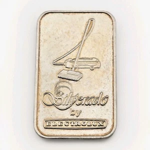 Silverado By Electrolux Vacuum Vintage 1oz .999 Silver Bar Toned Rare Ingot - Picture 1 of 5