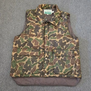 Gander Mountain Camouflage Nylon Weste Vintage Herren XL - fällt aus wie groß - Bild 1 von 7