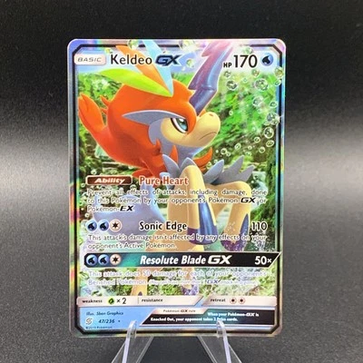 Keldeo GX 47/236 Sm-Unified Minds Holo - Image 1 of 2