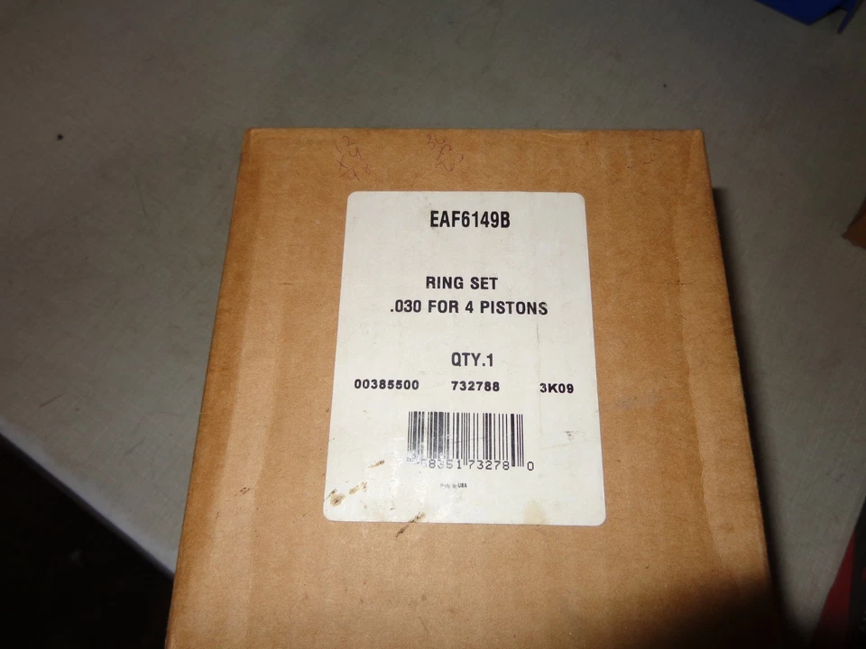 Juego de anillos de pistón eaf6149b .030 tractor serie 800/900 Foto 1 de 1