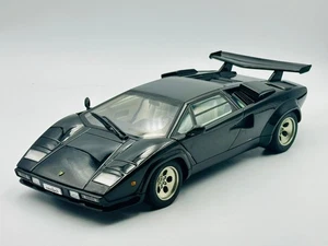 1:18 Lamborghini Countach 5000 S -- Black -- AUTOart Millenium 74533 - Picture 1 of 6