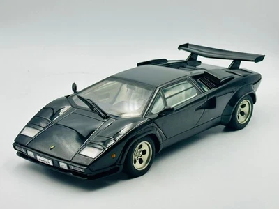 1:18 Lamborghini Countach 5000 S -- Black -- AUTOart Millenium 74533 - Image 1 of 4
