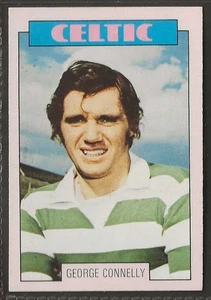 A&BC - FOOTBALL 1973 SCOTTISH (RED BACK) - #083 - CELTIC - GEORGE CONNELLY  - Bild 1 von 2