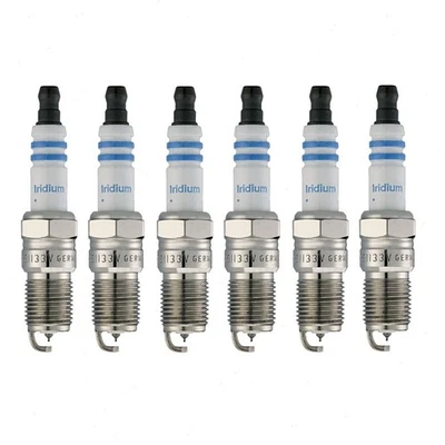 6 pc Bosch Double Iridium Spark Plugs for 1998-2000 Mazda B4000 4.0L V6 fs - Image 1 of 4