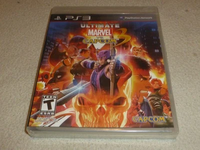 BRAND NEW SEALED PLAYSTATION 3 PS3 VIDEO GAME ULTIMATE MARVEL VS CAPCOM 3 NFS    - Image 1 of 4