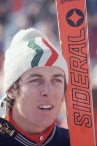 Gustav Thoni ALPINE SKIER - 35mm Skiing Slide - Picture 1 of 1