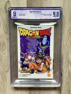 Dragon Ball Super Vol. 1 Loot Crate Exclusive Graded Manga Beckett BGS 9.8 - Image 1 of 4