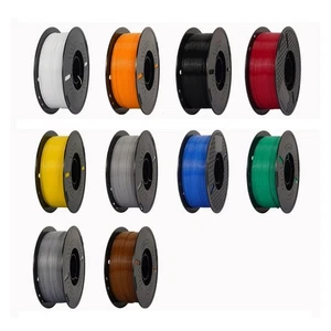 PETG 1.75mm Plastic Filament Consistent Diameter, Efficient Printing 1kg/2.2lbs - Photo 1/17