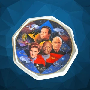 Targa commemorativa 30° anniversario Star Trek di Hamilton Captain Tribute (#180) - Foto 1 di 5
