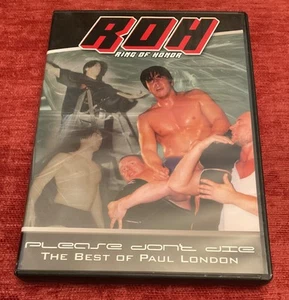Ring of Honor Wrestling - Please Don’t Die: Best of Paul London DVD ROH WWE AEW - Imagen 1 de 3