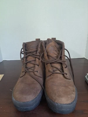 Bota Rockport para mujer de cuero marrón con cordones WR3381W talla 8 Foto 1 de 4