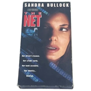 Columbia TriStar VHS Movie The Net 1995 Sandra Bullock Thriller - Picture 1 of 3
