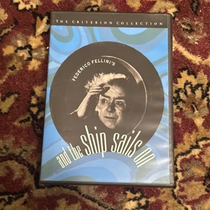 And The Ship Sails On (1983) Criterion Collection DVD - Bild 1 von 3