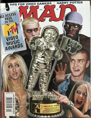 MAD Magazine #433 Sept 2003 MTV Video Music Awards Parody Issue - Image 1 of 2