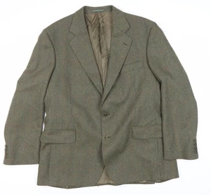 Magee Men's Green Tweed Blazer Size 44R Classic Fit - Picture 1 of 12
