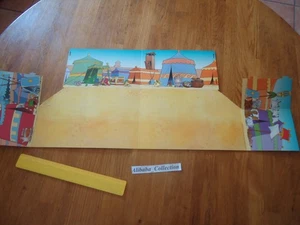 Décor Carton Astérix Série Figurine Résine Atlas Plastoy PLV Le CAMP ROMAIN - Imagen 1 de 9