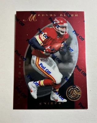 1997 Pinnacle Certified #38 Marcus Allen Red CHIEFS - Image 1 of 2