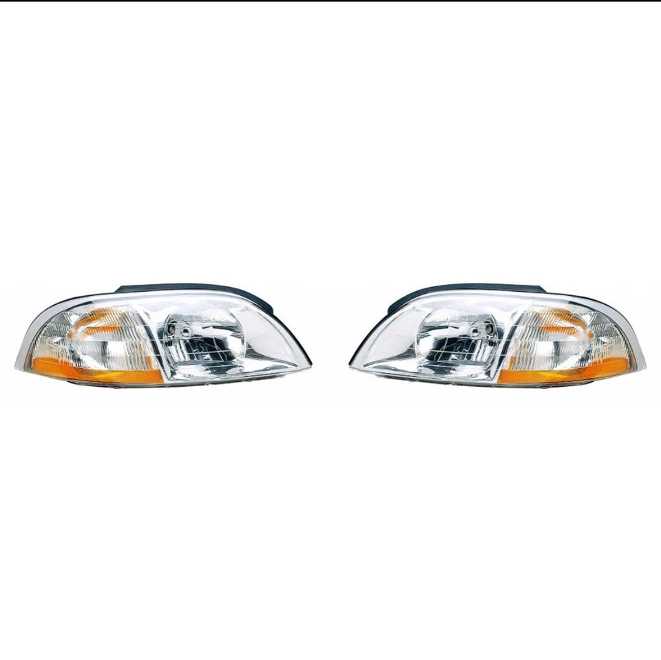 Conjunto de faros para Ford Windstar 1999 2000 par del lado del conductor y del pasajero Foto 1 de 3