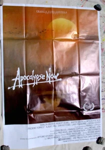 Póster grande de la película francesa original de 1979 Apocalypse Now 47x63 como nuevo - Imagen 1 de 1