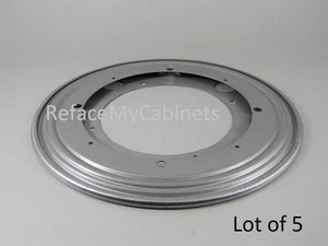  5  LAZY SUSAN BEARINGS - 9 INCH ROUND -W STOP DETENT - Picture 1 of 2