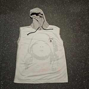 Shady LTD Eminem Sleeveless Hooded Hip Hop Rap Shirt Large - Picture 1 of 6