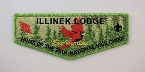 Illinek Lodge 132 2019 National Vice Chief OA Flap - Abraham Lincoln Council - Picture 1 of 1