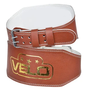 VELO - 6" Hard Leather board Weightlifting belts Gym Training Belts - Picture 1 of 21