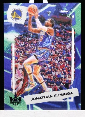 2022-23 Panini Court Kings Jonathan Kuminga Base Violet #26/49 Warriors - Image 1 of 2